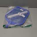 Tavaleu Pool Skimmer, Hot Tub Skimmer Spa Net with Pole, 26'', Ultra Fine Mesh Skimmer Rake, Swimming Pool Leaf Skimmer Net with Aluminum Pole, Spa Hot Tub Skimmer for Fast Cleaning, Leaves, Debris