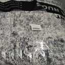 Abstract 10x14 Washable Rug: Modern Non Slip Area Rug Soft Carpet Foldable Distressed Stain Resistant Neutral Rugs for Living Room Bedroom Decor Large Indoor Farmhouse Rug 10'x14' Blue Gray