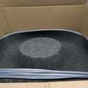 Large Cat Tunnel Bed for Indoor Cats with 3 Toys, Scratch Resistant Donut Cat Bed, Up to 30 Lbs (L 24x24x11, Dark Grey)