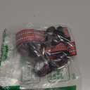 Hikiko Martingale Dog Collars Reflective Nylon Dog Collar with Quick Release Buckle Adjustable Training No Slip Dog Collar (Large, Red)