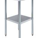 Jefferson 24 in. x 24 in. Stainless Steel Table with Shelf. NSF