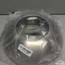 YOSUKATA Wok Lid 12.8 In for 13.5-In Wok - Premium Stainless Steel Cover with Tempered Glass Insert Steam Holes and Ergonomic Handle - Durable Stainless Steel Accessories - Dishwasher-Safe (32.5 cm)