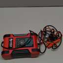 FOXSUR 12V 24V 12A Smart Battery Charger for Cars & Trucks - Fully Automatic 7-Stage Charging, LCD Display, Trickle Charger & Maintainer, Safe for AGM, Gel, Lead-Acid, Calcium Batteries