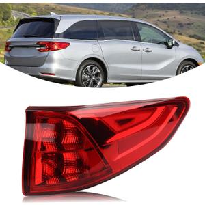 RH Outer Tail Light (With Bulb Harness) Fit for 2018-2024 Honda Odyssey