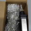 JMEXSUSS 200 LED String Lights Indoor Outdoor Clear Wire, Connectable Warm White Christmas String Lights for Bedroom, 66 Ft Twinkle Fairy Light Plug in for Wedding Home Tree Yard Patio Spring Decor