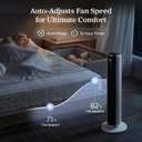Levoit Tower Fan for Bedroom, 28ft/s Fans that Blow Cold Air, 28dB Quiet, 36 inches