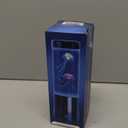 Jellyfish Lamp,7 Color Changing Aquarium Light,USB/Battery Bubble Jellyfish Night Light,Desk Mood Lamp for Home Bedroom Room Office,Tower Jelly Fish Light Lamp Present Decor for Kids Girls Adults Boys (Black)