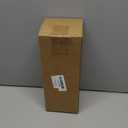 DRASTAR Mail Organizer, Mail Holder with 2 Slots, White Mail Basket for Wall Mount, Wooden Desk Mail Organizer, Envelope Holder for Home Office Decor