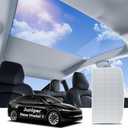 Custom Fit Tesla Model Y Juniper Glass Roof Sunshade 2025-2026, Gray 2pcs