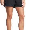 2 x Under Armour Women's Project Rock Terry Shorts (Black, M)