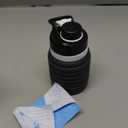 Nefeeko Collapsible Water Bottle, 26oz Silicone Foldable Water Bottles Leakproof BPA Free Travel Water Bottles with Carabiner, Portable Sport Water Bottles for Camping,Hiking Outdoor Indoor Sport