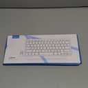 OMOTON 2.4G Wireless Keyboard, Ultra-Slim Compact Mini Keyboard with Type-C & USB-A Receiver, Compatible with Desktop Laptop Tablet PC Smart TV and Windows 11/10/8/7 - Grey