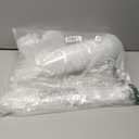 30 Sets Clear Plastic Cups 24 oz Ice Cream Buckets with Lids & Straws Disposable Drink Cups Cocktail Pails Bulk with Handles & Stickers for Holiday Outdoor Party Supplies(Strawberry)