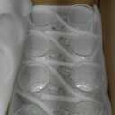 Okllen 8 Pack 16 Oz Glass Beer Mug with Handle, Heavy Large Glass Steins Beer Cups with Stainless Steel Straws, Heavy Base, Thick Drinking Glasses for Freezer, Bar, Cocktail, Alcohol, Beverages, Soda