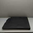 Rubber Truck Bed Mat Fits for 2004-2024 NISSAN Titan 5.5ft Bed TPE 3D Rear Storage Cargo Liner All Weather Rubber Car Bed Floor Liner Floor Mat Black