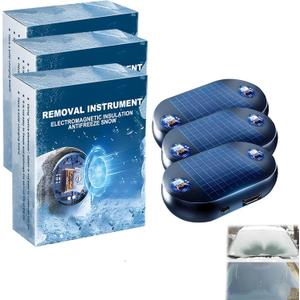 2026 New Antifreeze Electromagnetic Car Snow Removal Device, Car Interference Antifreeze Instrument, Potable Snow Removal Device (3pcs)