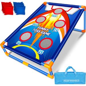 Bean Bag Toss Game for Kids, Ideal Gift for Toys 3-8 Years Old, Outside Toys for 3 4 5 6 7 8+Years Old Boys and Girls, Outdoor Game for Kids,Family Party Game Birthday Christmas Outdoor Activities