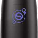 sodastream Fizz & Go Cool - All Metal Bottle (Black) Carbonating Bottle Capacity, 0.9L