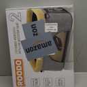 Mayjoy Bamboo Lap Desk with Storage, Cover Removable Lap Desk for Lap, Computer Laptop Stand on Lap, Work on Bed or Couch, Write or Draw on Your Lap (Grey) 