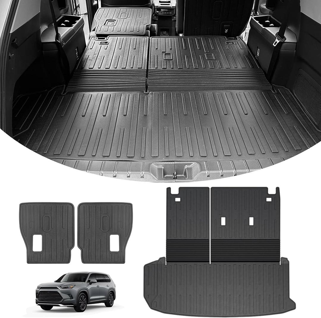 Cargo Mat & Seat Back Covers for Grand Highlander 2024-2026 7 Seat