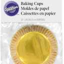 Wilton BAKECUPS GOLD FOIL 24CT, Standard (415-206)