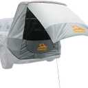 Hasika Canopy Tent Easy Set Up Sun Shade with Mesh Netting for Camping Road Trip Park Waterproof 3000MM UPF 50+ Gray