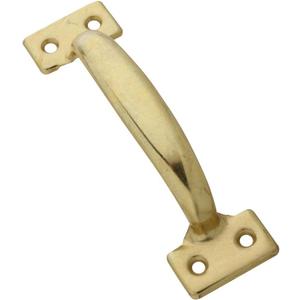 National Hardware N116-764 V171 Pull in Brass,6-1/2"