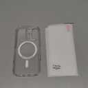 TAURI for iPhone 16 Plus Case, Camera Control Compatible with MagSafe, with Screen Protector, Military-Grade Protection, Slim Magnetic Phone Case for 16 Plus 6.7", Clear