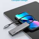 USB C Hub, 5-in-1 USB C Multi-Port Adapter for MacBook Pro,USB C to HDMI Hub dongle, with 4K HDMI,100W PD, 3*USB 3.0, C Adapter Compatible with iPhone 15/MacBook Air/iMac/Dell/Acer/HP/ASUS,Tablet