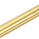 uxcell 1 Pcs 7/16"(11mm) Dia Brass Solid Round Rod, 14"(356mm) Length H62 Brass Lathe Bar Stock Round Brass Rod for DIY Crafts Industry Construction