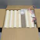 FourFurPets 26.7in Large Cat Tree Tower Condo, Cat Scratch Posts for Indoor Cats, Big Plate, Three 23.6in Full Sisal Scratching Posts, Greige