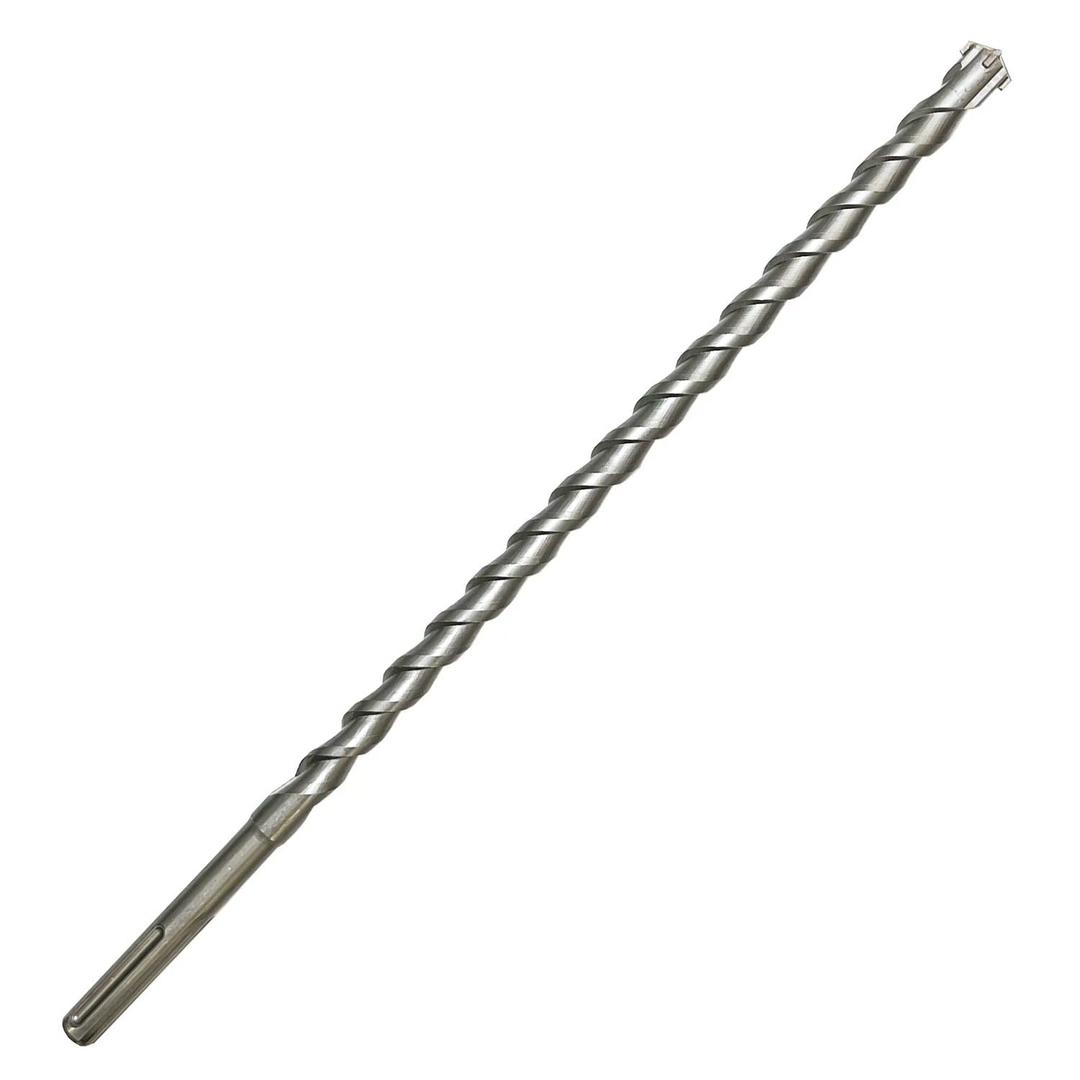 1 Inch x 22 Inch SDS MAX Rotary Hammer Drill Bit – U-Flute - Masonry Drill Bits with Carbide Tipped for Brick, Stone, Concrete – SDS MAX Divers ONLY (1''x22'')