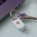 Identiv uTrust FIDO2 NFC Security Key USB-C (FIDO, FIDO2, U2F, WebAuthn)