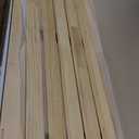 Fobyni Solid Pine Wire Shelf Covers, 16" D x 41" L, Tool-Free Pantry Rack