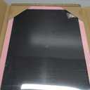 Pink Bulletin Board 21"27" Pink Linen Fabric Decorative Board Hanging Memo Board for Women Office Large Cork Bulletin Board for Home & Office with 20 Pushpins