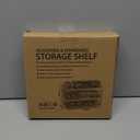 JUPELI Foil and Plastic Wrap Organizer, Expandable Kitchen Pantry Storage, Height Adjustable Cabinet Rack for Kitchen Organization, Aluminum Foil -3 Tier 9.8" to 15.6"L