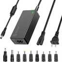Gonine 19V Laptop Charger, DC 19V 3.42A Power Supply Cord, 19Vdc 65W 60W 45W AC to DC Power Adapter Compatible for 19Volt Gateway Toshiba Acer Laptop, JBL Speaker, Samsung LG LCD Monitor.