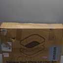 Stainless Steel Sifting Litter Box with Lid, Metal Litter Pan with Scoop for Big Cats Multi Cat, Extra Large Cats Litterbox Odor Control Easy Clean (22.8 * 16.1 * 6.5inch-Without Enclosure, X-Large)