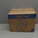 JollyPack 2 Pack Clear Stackable Storage Drawers, Easy to Assemble Multi-Use Bathroom Organizers and Storage, Suitable for Vanity, Bathroom, Makeup, Under Sink, Office, Kitchen and Pantry