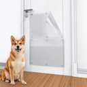 Door Protector for Dog and cat,Flexible Door Guard CoverCustom-Cut Door Shield for Pets to Protect Your Door & Wall Size 43'' x 16'' (1, 43'' x 16'')