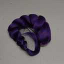 Getgal 24 inch Purple Braids Ponytail Hair Pre Braiding Hair with Tie Synthetic Purple Hair Extensions for Halloween Costume Cosplay 24inch Braids Ponytail