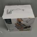 HKAI Baby Hip Carrier,Baby Carrier with Adjustable Waistband & Breathable Mesh, Ergonomic Carrier with Non-Slip Hip Seat Surface for Newborns & Toddlers (Light Grey)