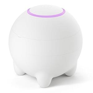 Ultrasonic Retainer Cleaner Machine 48kHz, 200ml Dental Cleaning Pod for Retainers,Aligners,Mouthguards,Toothbrush Heads,Jewelry,Portable Denture Cleaner