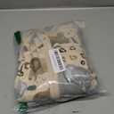 Unnivoll Baby Sleep Sack 0-6 Months 1.0 Tog Baby Wearable Blanket 100% Cotton Sleeping Sack with 2-Way Zipper for Infant Newborn Apricot & Gray Elephant