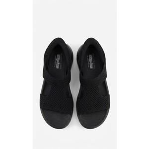 Reebok Go Walk Flex Sandal, Black, 6