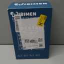 WIBIMEN Ice Cube Tray with Lid and Bin - Round Ice Trays for Freezer with Lid - Ice Cube Trays for Freezer with Ice Container (1"-2PACK White)