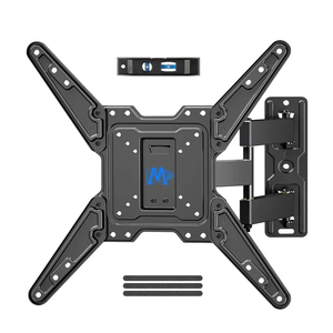 Mounting Dream UL Listed TV Wall Mount for Most 26-55 Inch TVs, Full Motion TV Mount with Perfect Center Design, Articulating Wall Mount TV Bracket Swivel and Tilt, Max VESA 400x400mm, Up to 77LBS