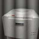 Igloo Top Loading Water Cooler with Removable Drip Tray & Energy-Saving Features- Water Tower with Hot & Cold Temperature Settings- Water Dispenser Fits 3 & 5-Gallon Jugs with Child Safety Lock- White