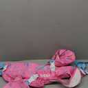 Nemone Toddler Swim Vest for 22-70 lbs Kids Floaties Swim Jacket with Arm Water Wings for Girls Boys 1 2 3 4 5 6 7 Years Old Beach Pool 20 30 40 50 60 66 Pounds Puddle Jumper (Pink Mermaid)