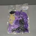 Bezente Purple Latex Balloons Kit, 60pcs 12 inch Dark Purple Metallic Chrome Confetti Lavender Lilac Balloons for Women Birthday Wedding Baby Bridal Shower Halloween Themed Party Decorations